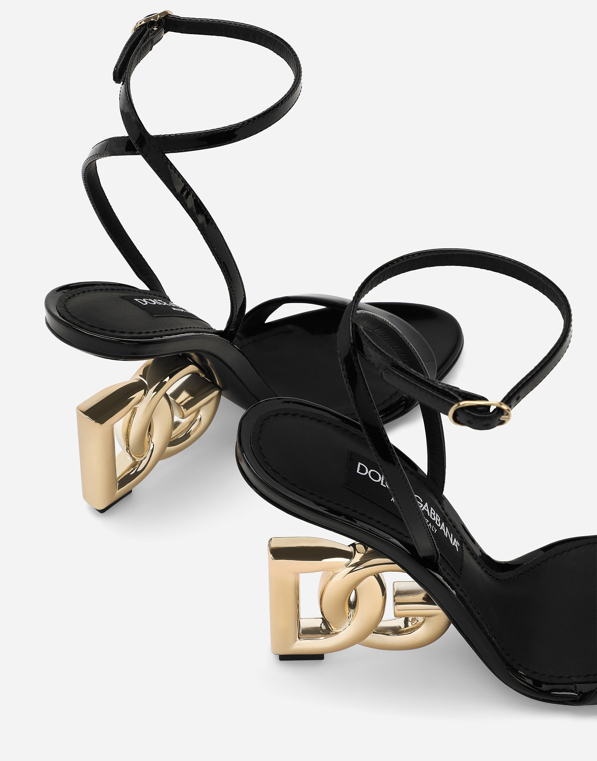 Patent leather sandals - 5