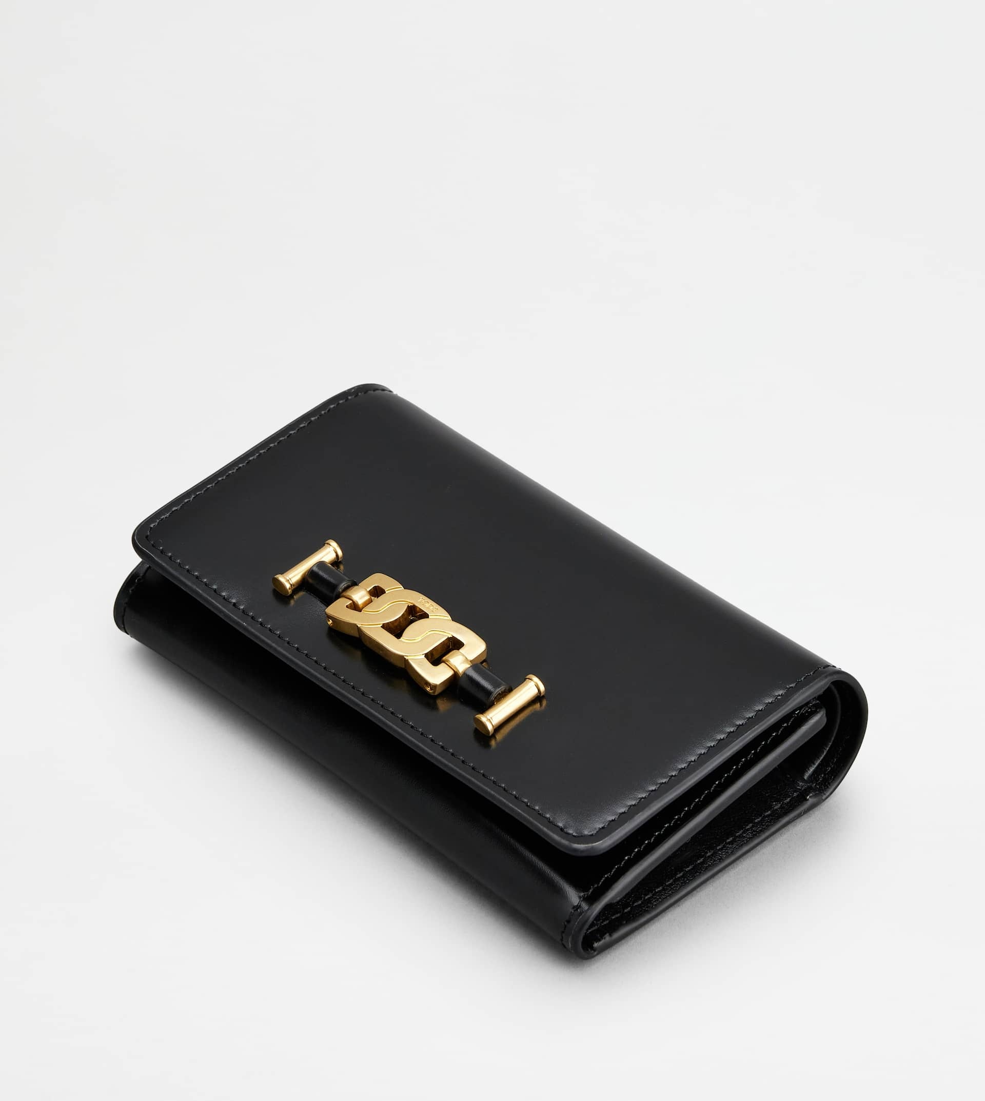 KATE WALLET IN LEATHER - BLACK - 4