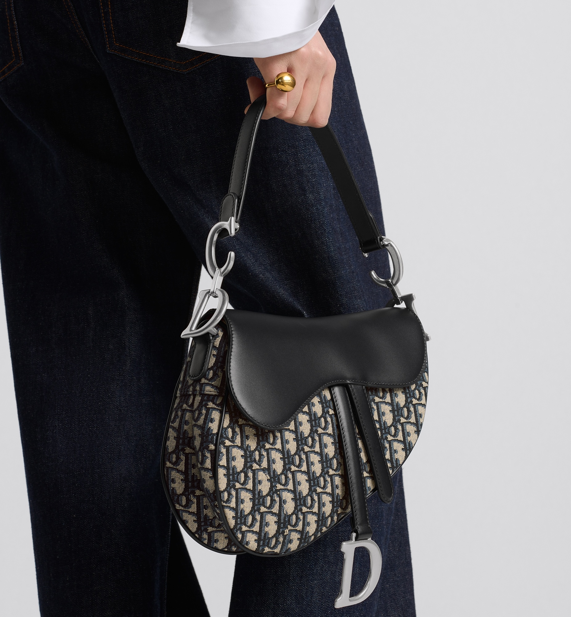 Saddle Bag with Strap - 2