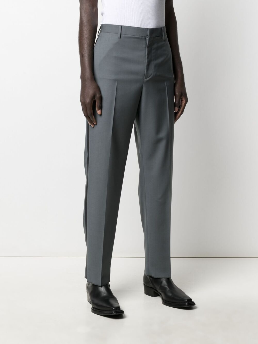 side-stripe tailored trousers - 3