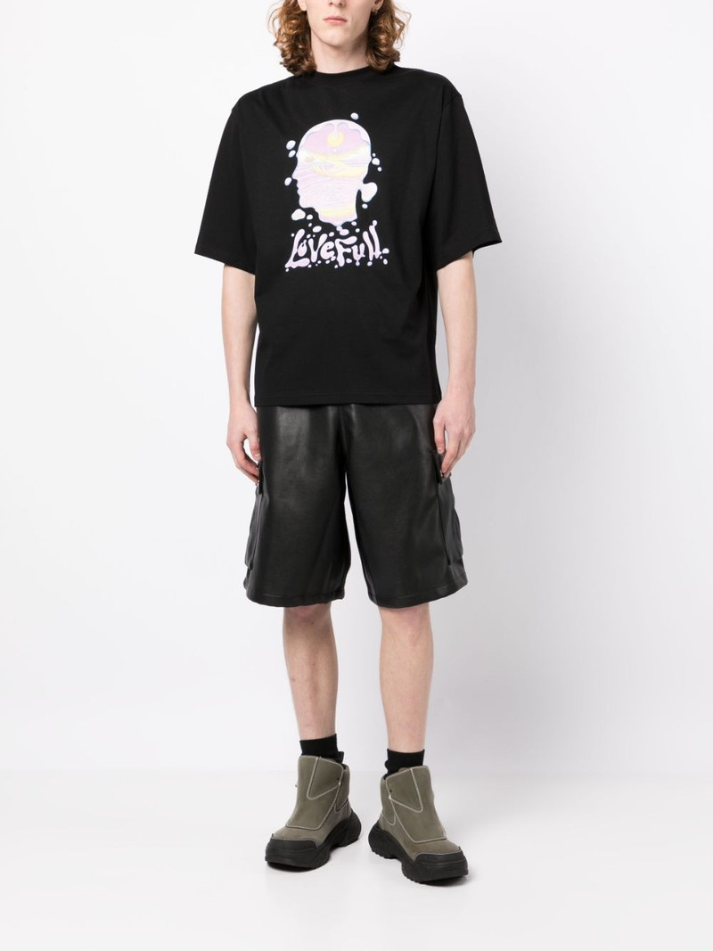 GmbH graphic-print crew-neck T-shirt outlook