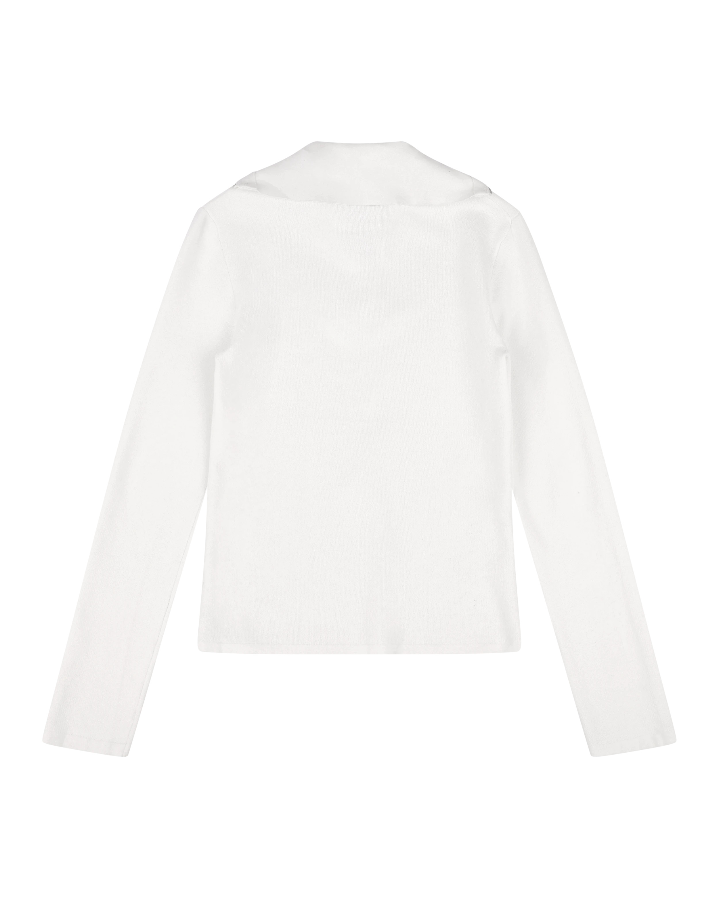 ZIP UP TURTLENECK IVORY - 7
