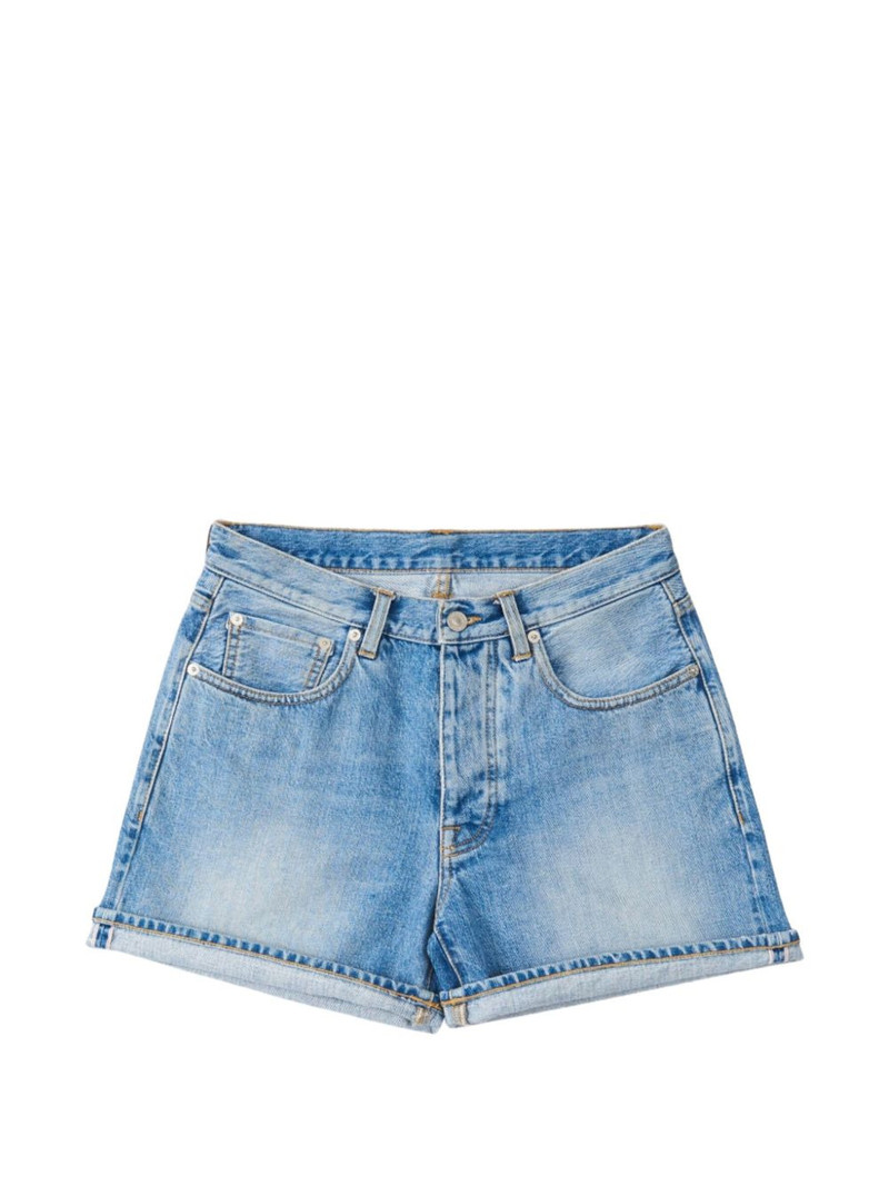 Winonaj turn-up denim shorts 1