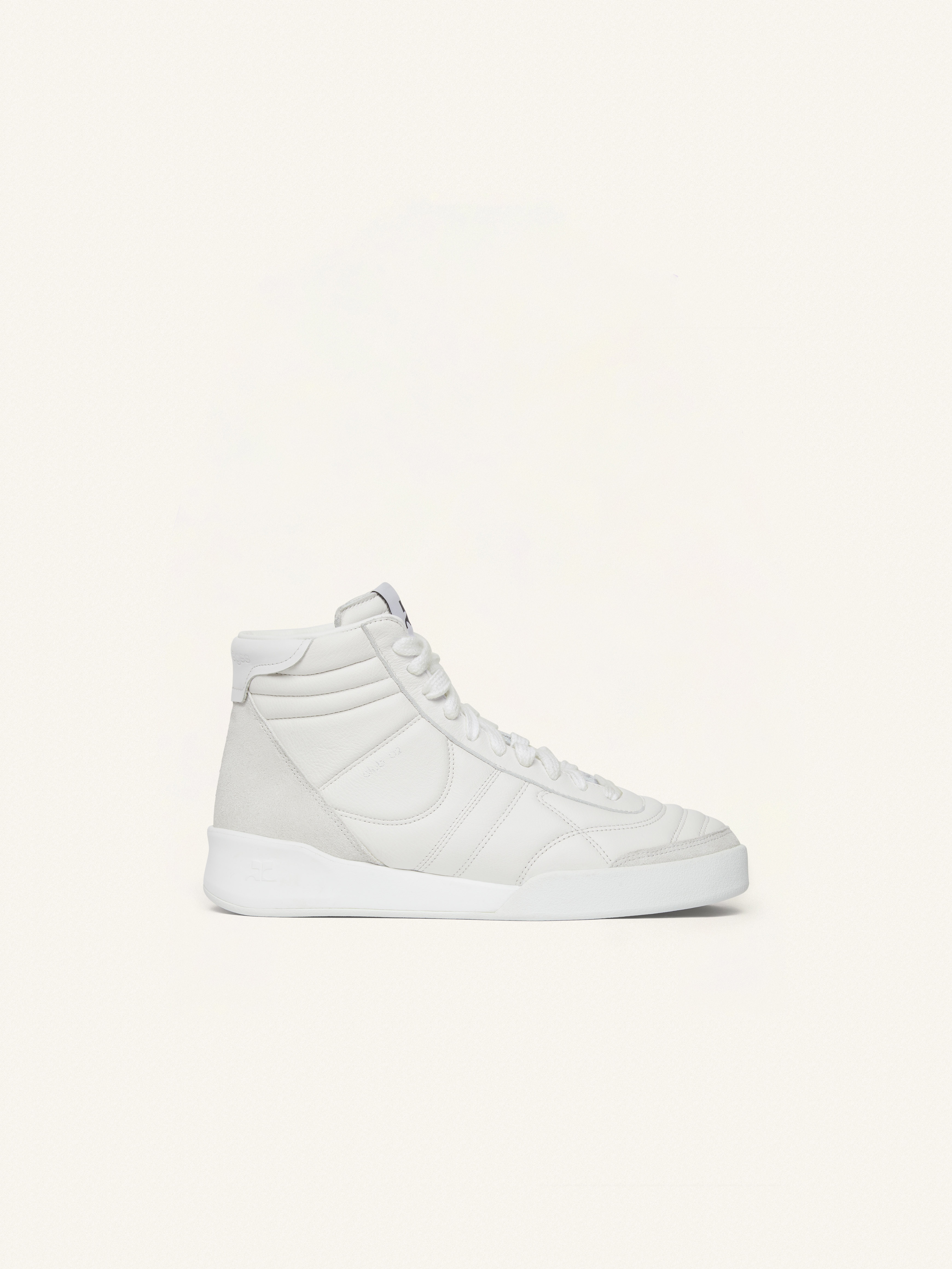 CLUB02 MID LEATHER SNEAKERS - 1