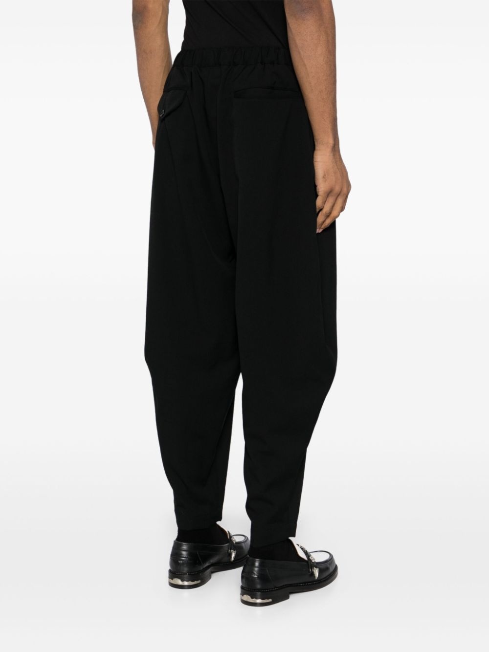 elasticated waist balloon trousers - 5