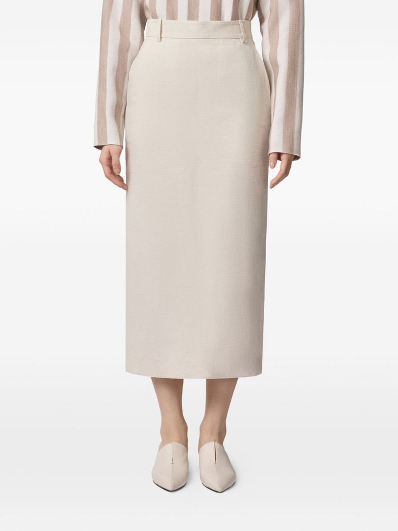 back vent pocket midi skirt 3