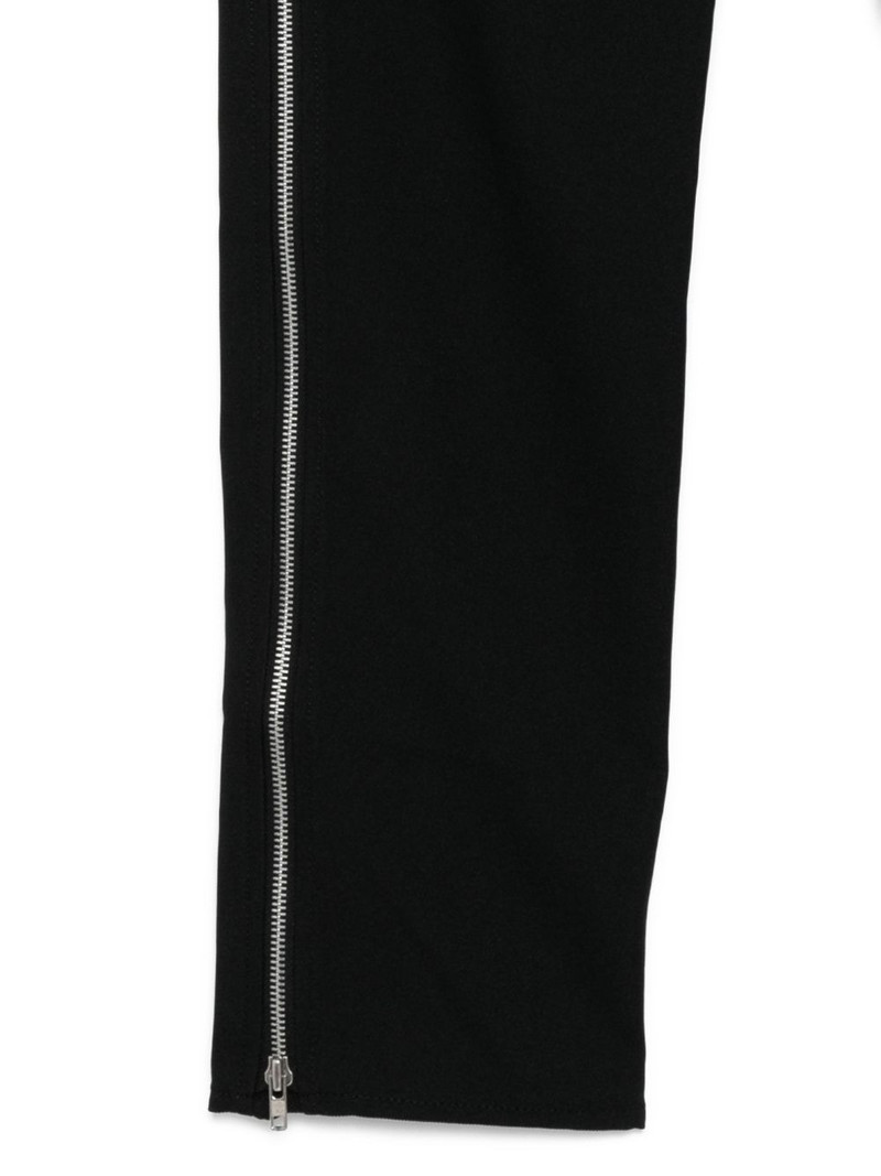 zip-detail trousers 3