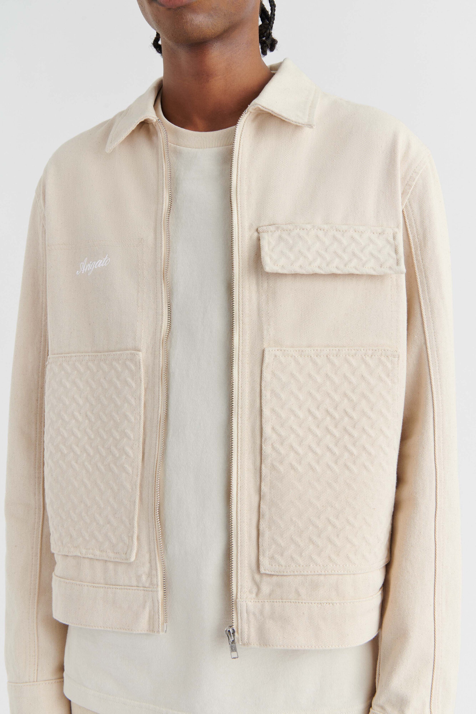 Grate Embossed Jacket - 4
