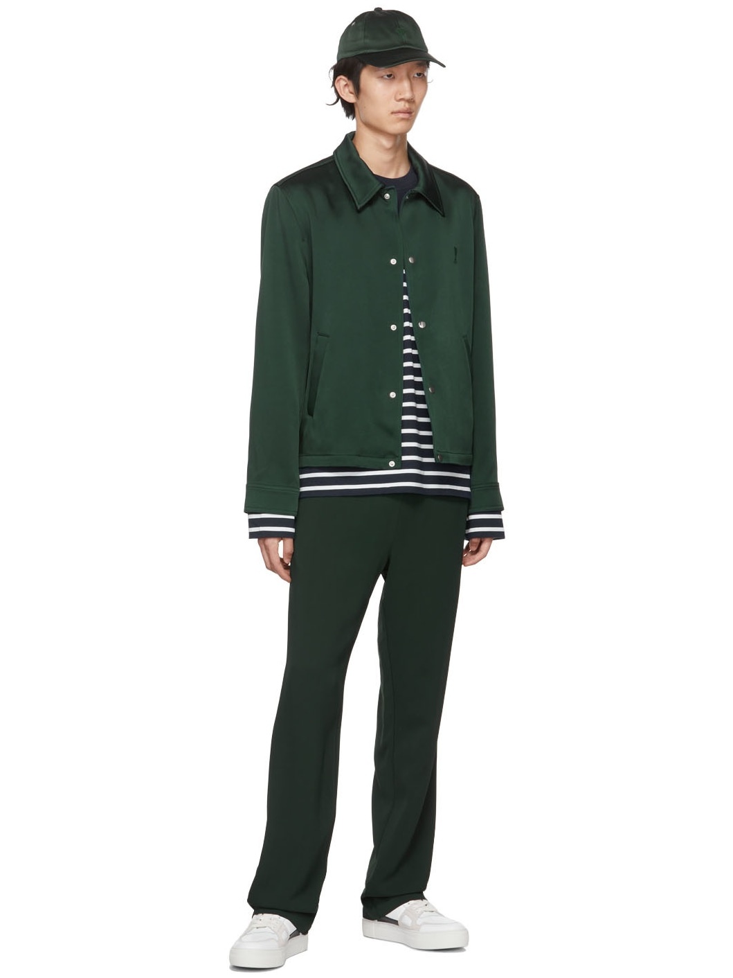 SSENSE Exclusive Green Trousers - 4