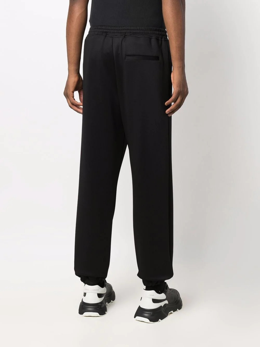 elasticated track pants - 4