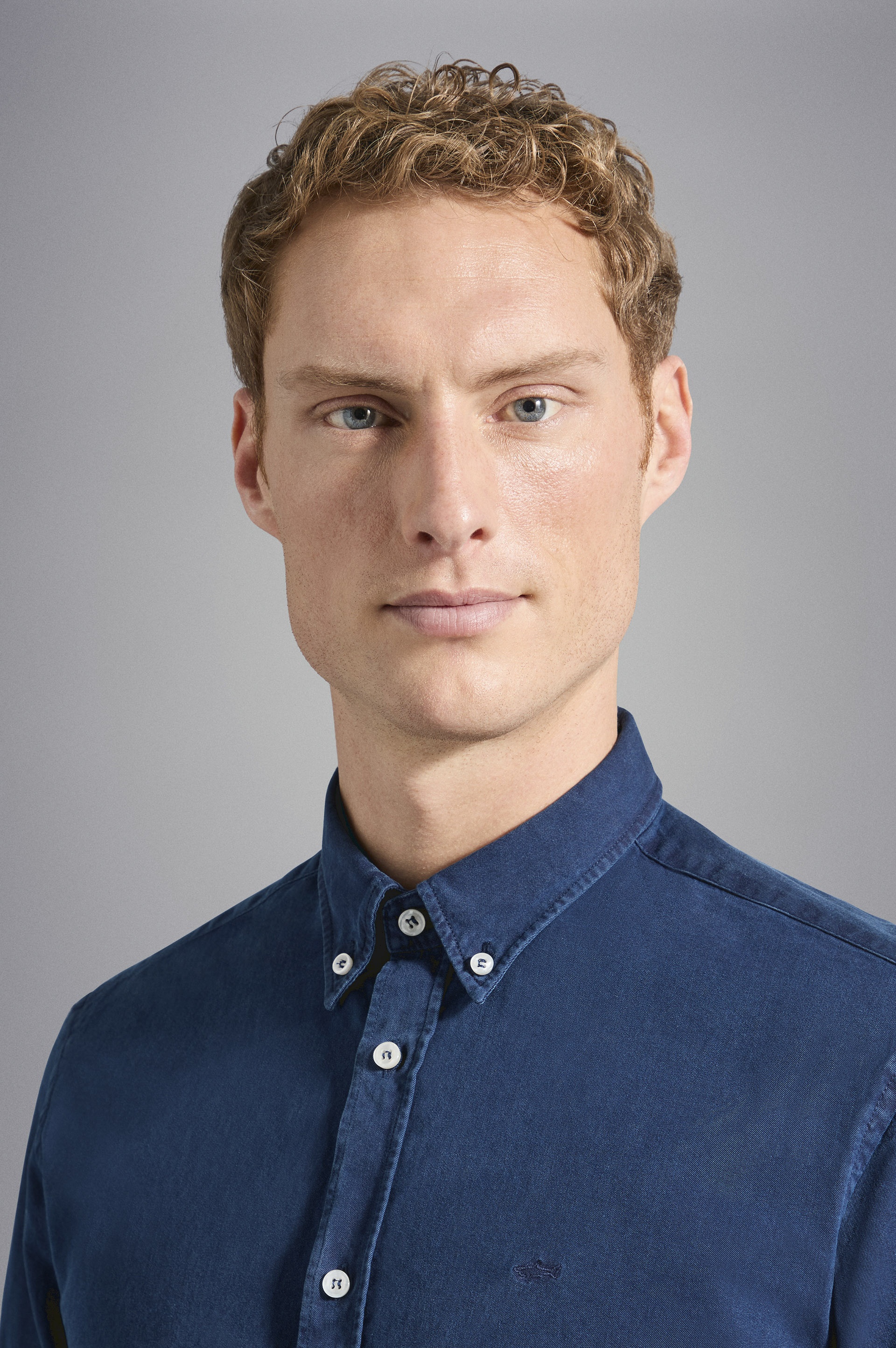 DENIM COTTON SHIRT - 4