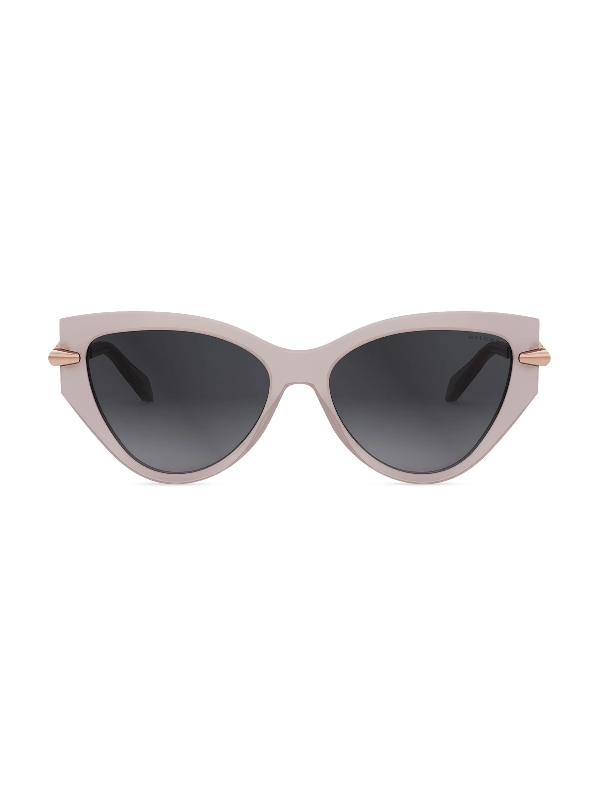 Women's Serpenti 56MM Cat-Eye Sunglasses - Mauve Rose Gold Gradient - 1