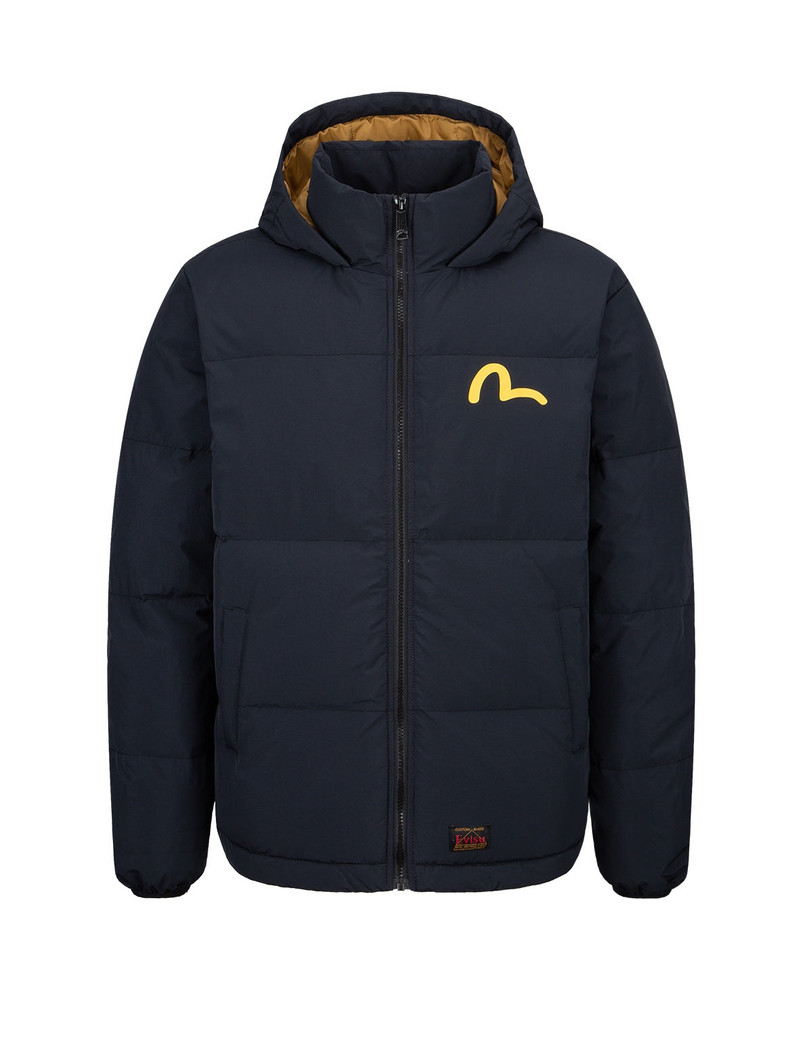 Seagull Print Down Jacket 8