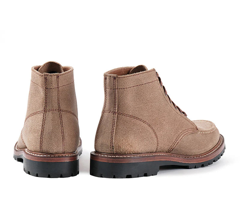 PRE-SALE LK-047 Chapman Boots Horween CXL Natural Roughout - 5