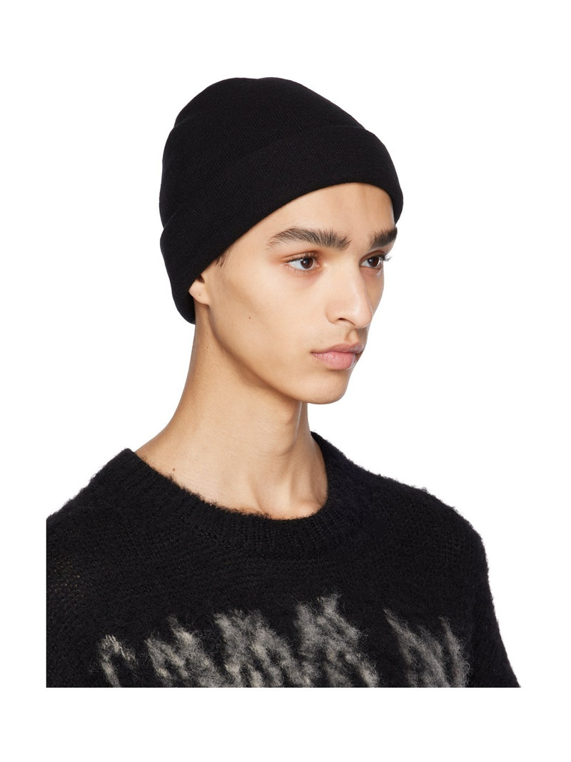 Ann Demeulemeester Black David Beanie outlook