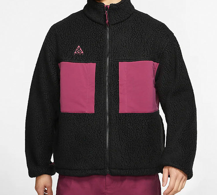 Nike Lab ACG Fleece Jacket 'Black Villain Red' CT2950-010 - 3
