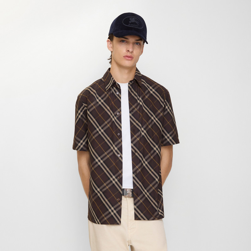 Burberry Relaxed Fit Check Cotton Shirt outlook