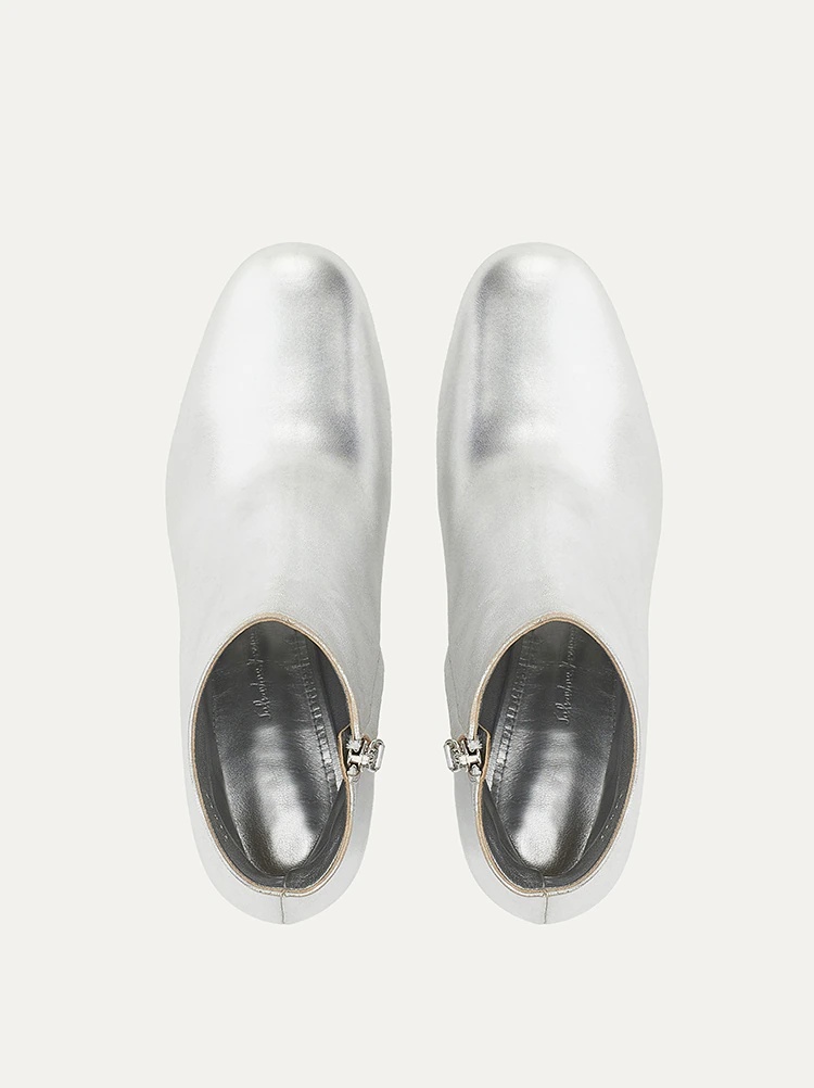MIRRORED HEEL ANKLE BOOT - 4