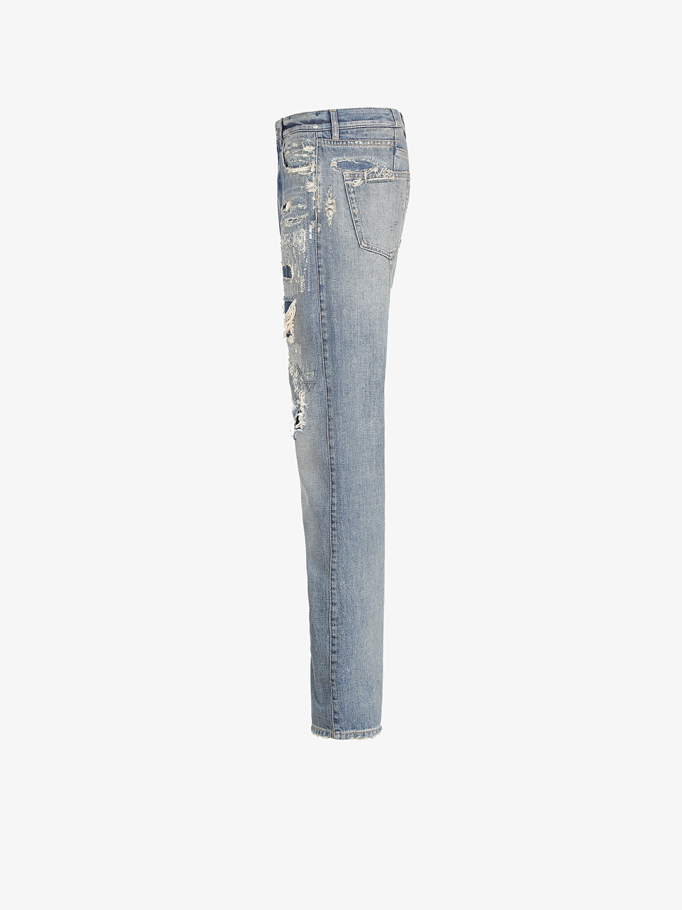 Destroyed effect jeans - 3