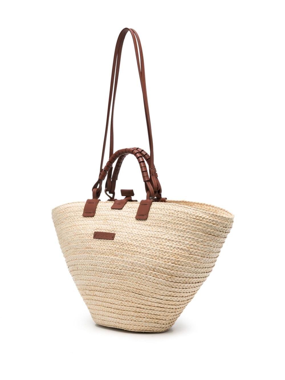 Panarea logo-appliquÃ© tote bag - 3
