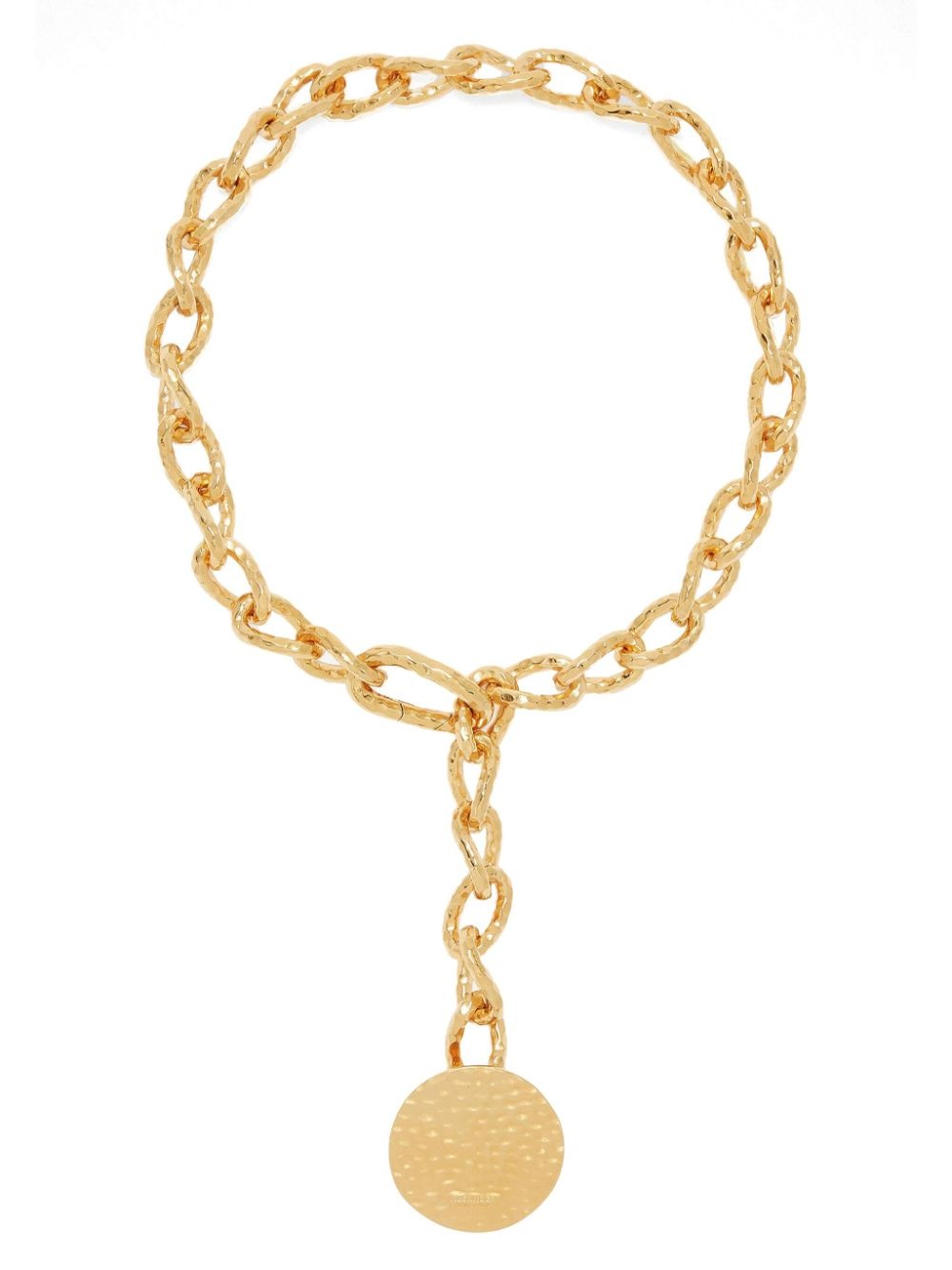 circular pendant necklace - 1