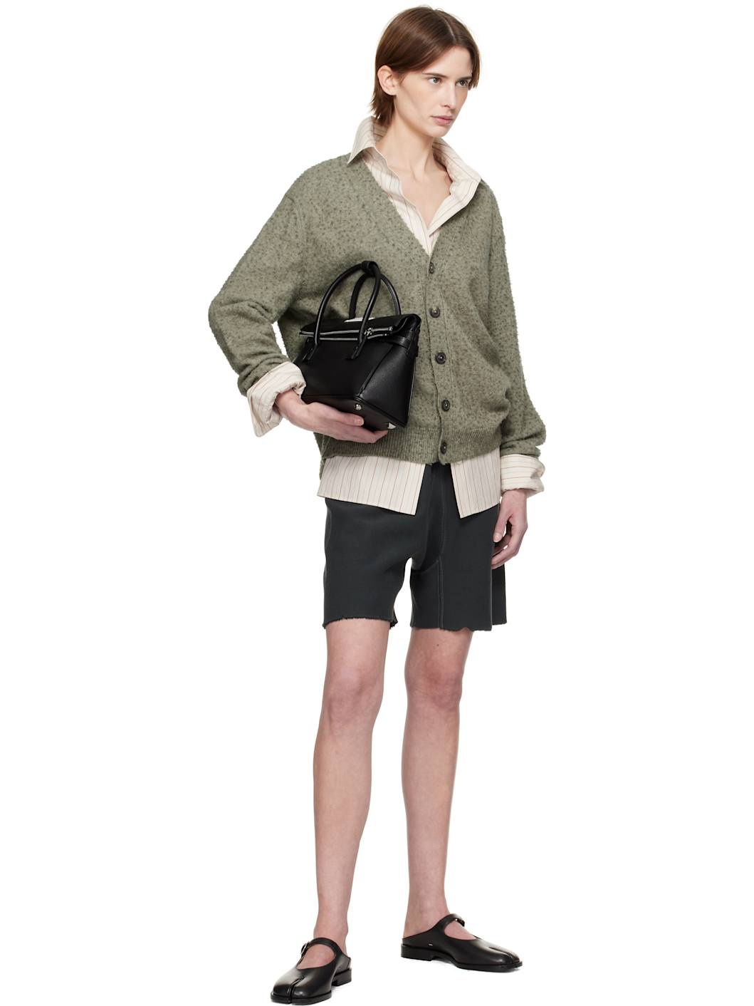 Black Drawstring Shorts - 4