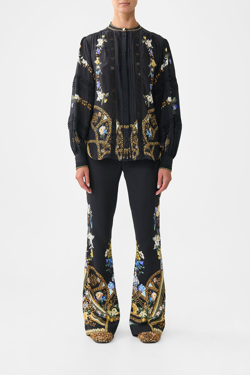 CAMILLA BLOUSON SLEEVE BLOUSE WITH YOKE outlook