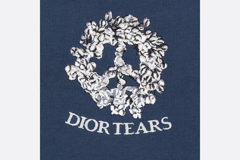 DIOR TEARS Short-Sleeved Sweater 3