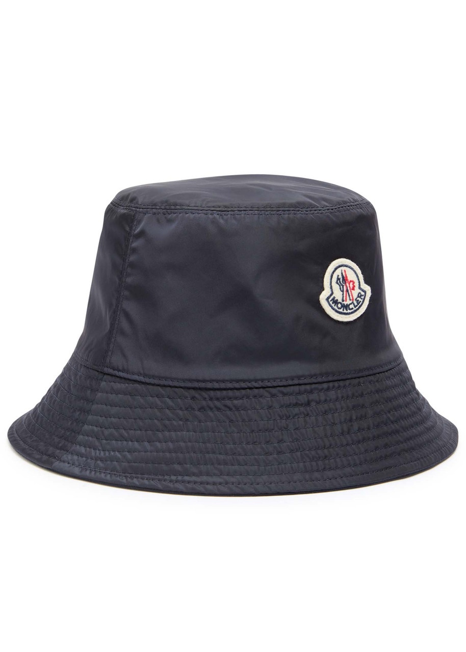 Moncler Reversible Logo Stretch-cotton and Nylon Bucket hat - 3