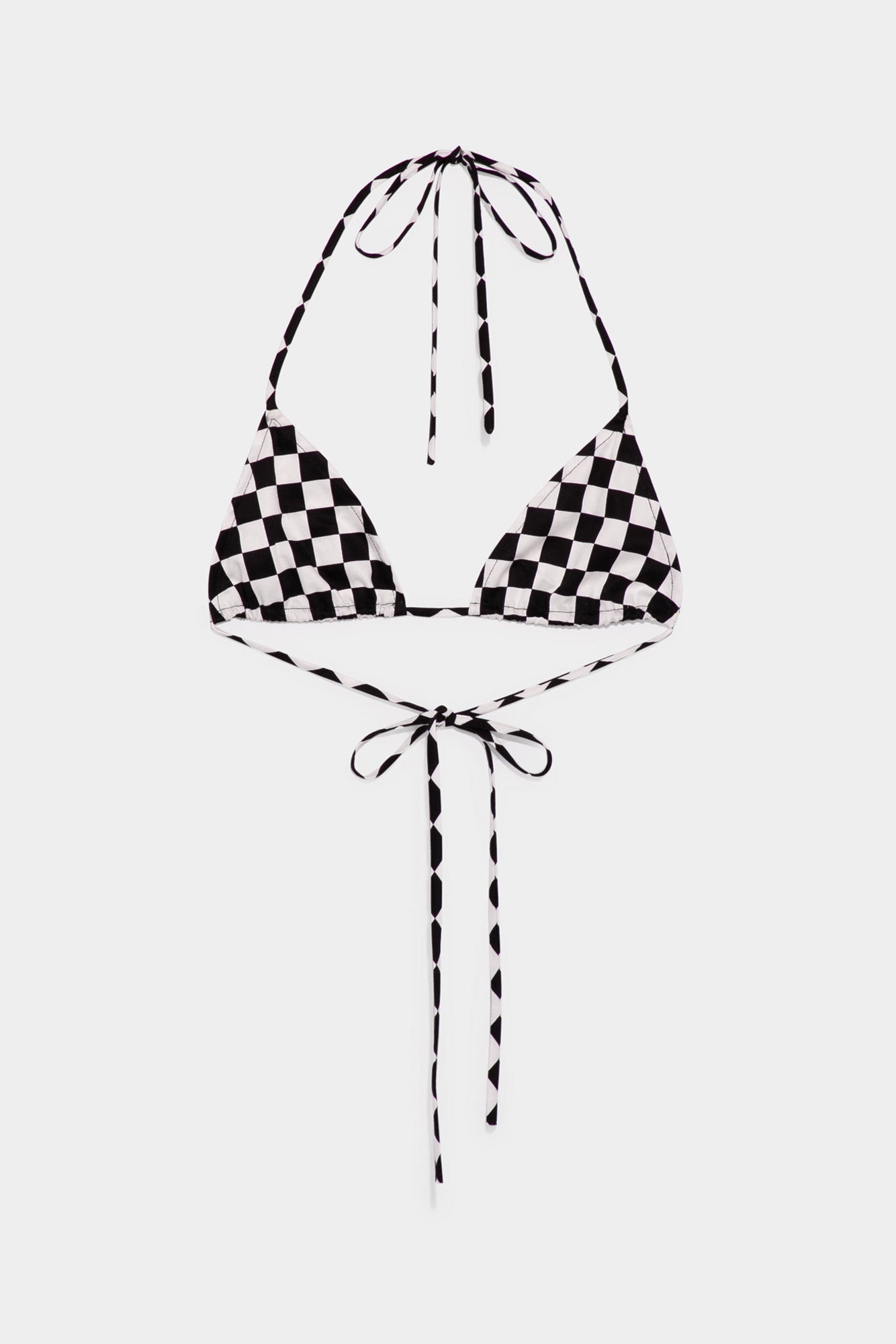 Surf Set - Black and White Plaid | R13 Denim Official Site - 3