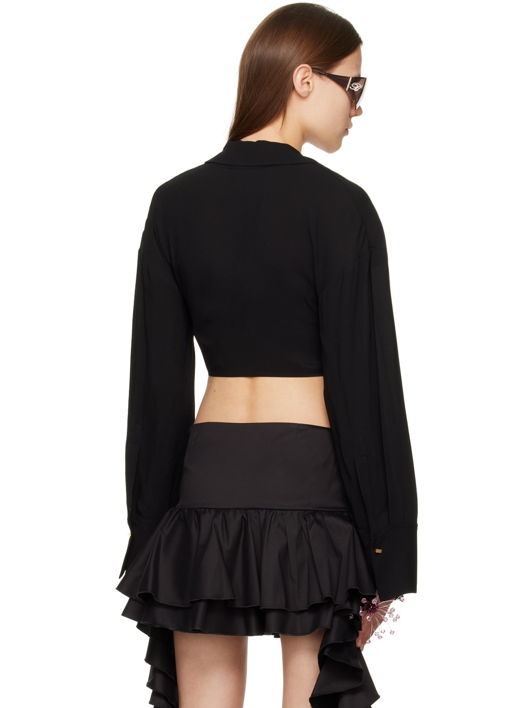Black Twisted Shirt - 3