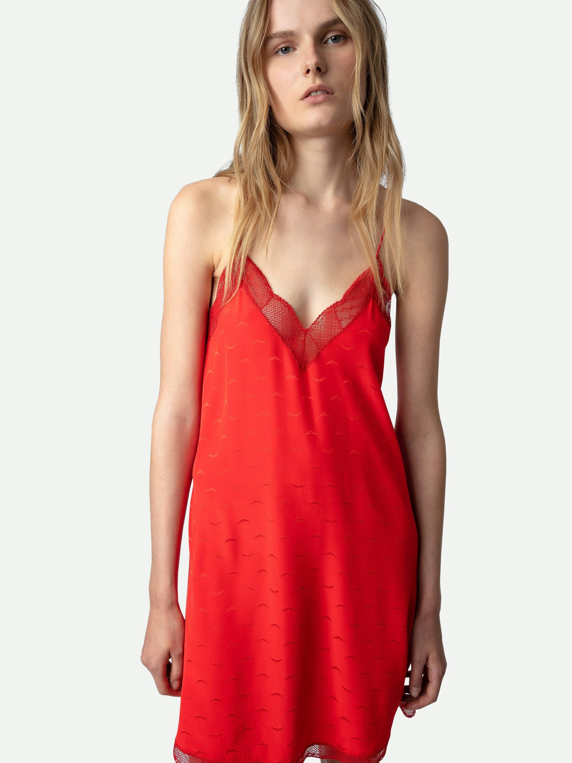 Ristyz Silk Jacquard Dress - 6