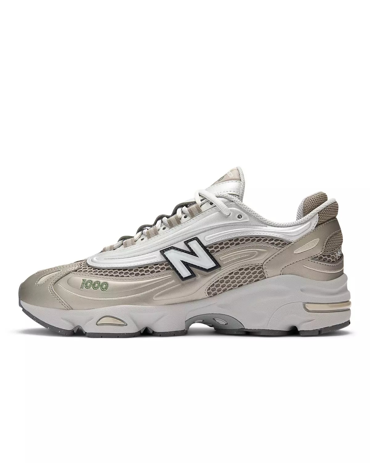 1000 "Stone/Metallic Silver" Unisex Shoe - 3