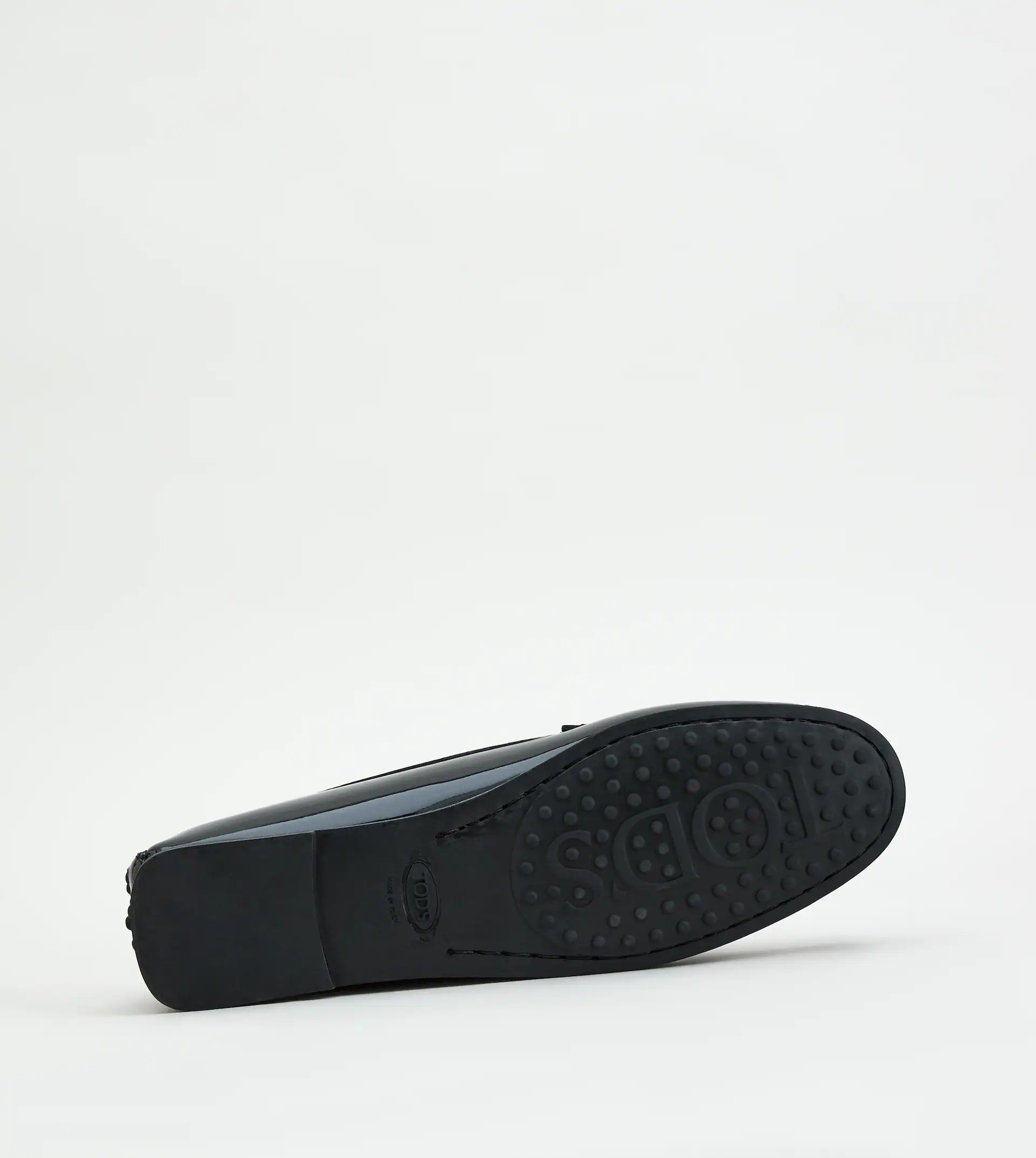 CITY GOMMINO DRIVING SHOES IN PATENT LEATHER - BLACK - 4