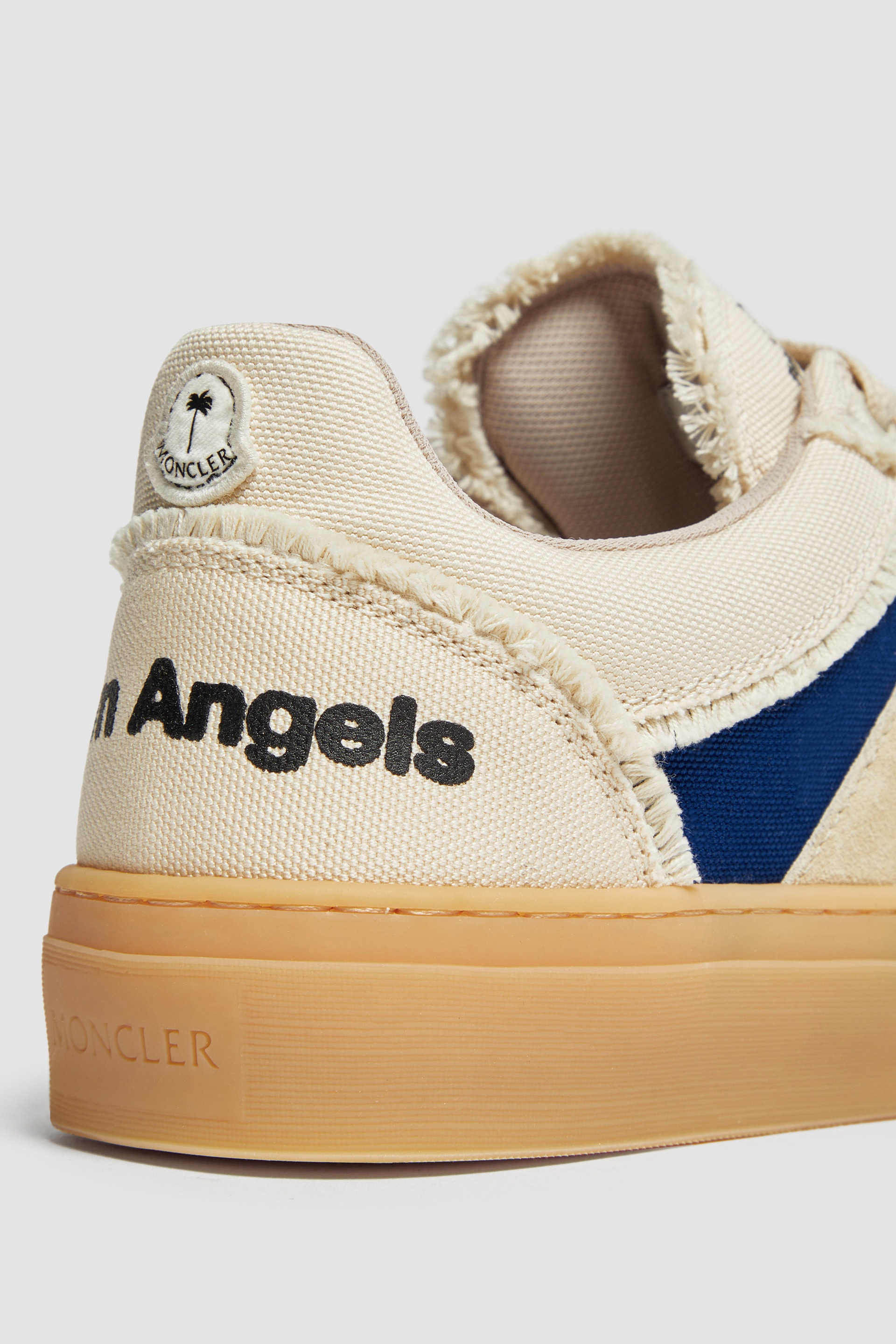 Moncler x Palm Angels Monaco2 Canvas & Suede Sneakers - 7