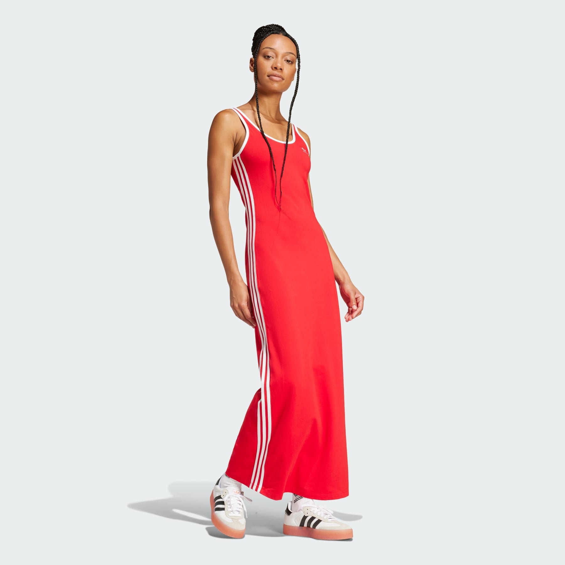 Adicolor 3-Stripes Tank Maxi Dress - 4