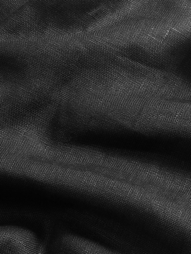 darted linen shorts 4
