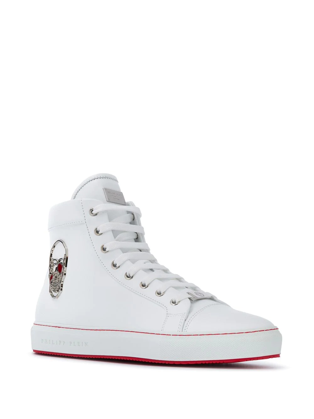 Skull hi-top sneakers  - 2