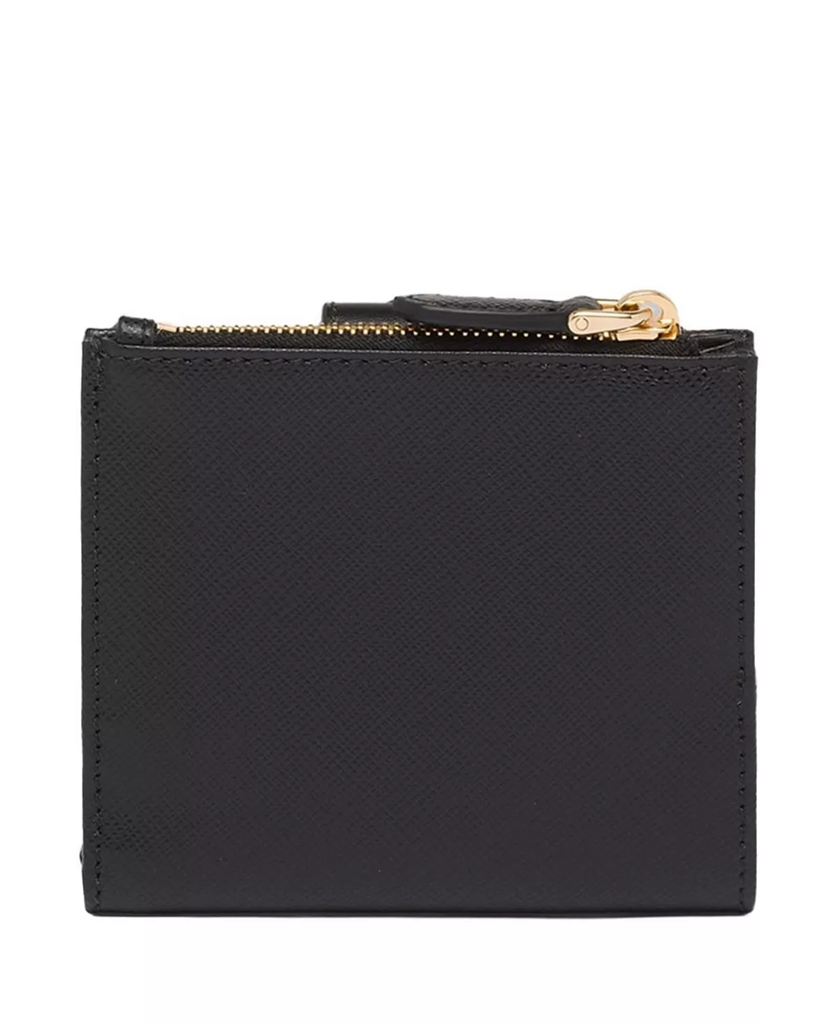 Small Saffiano And Smooth Leather Wallet - 4
