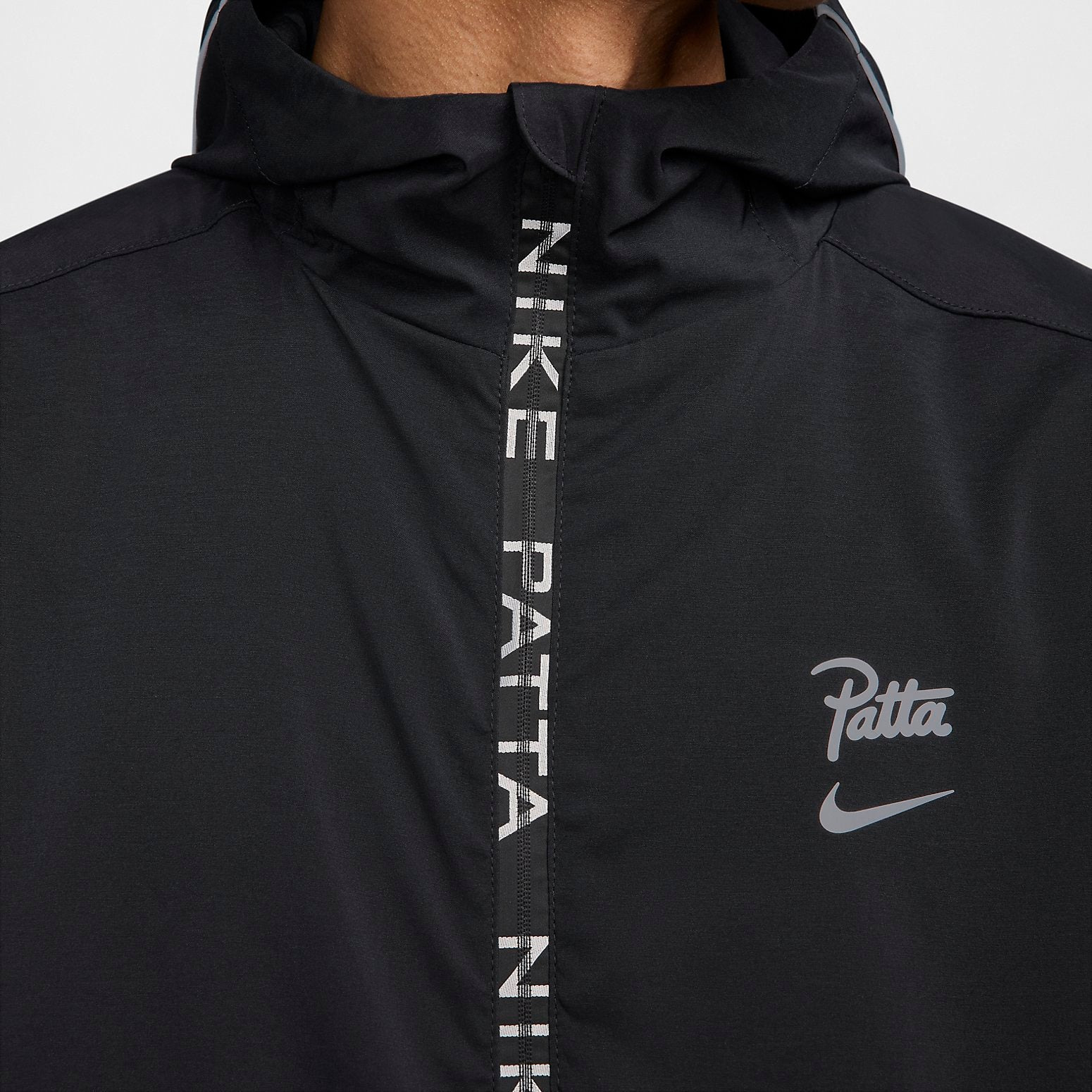 Nike x Patta SS24 Full Zip Jacket 'Black' FJ3088-010 - 4
