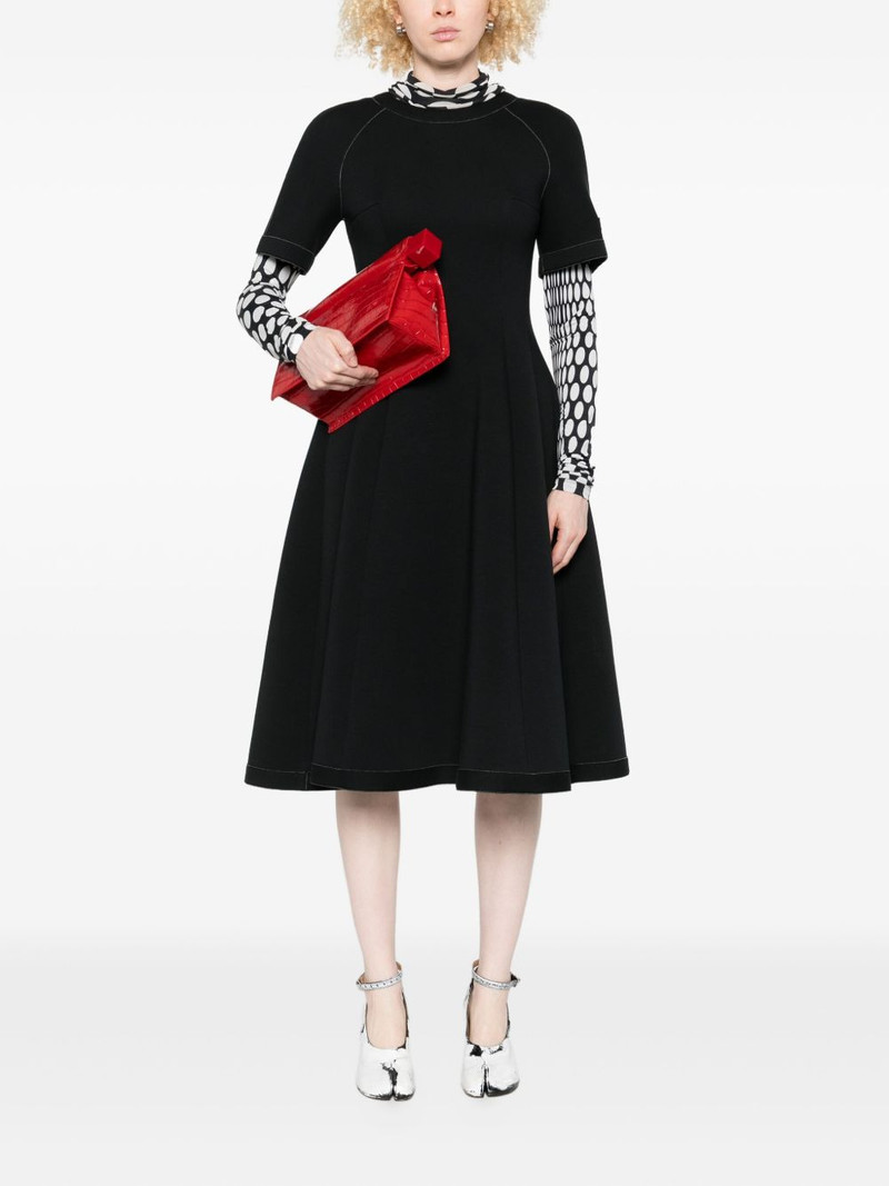 Marni short-sleeve flared dress outlook
