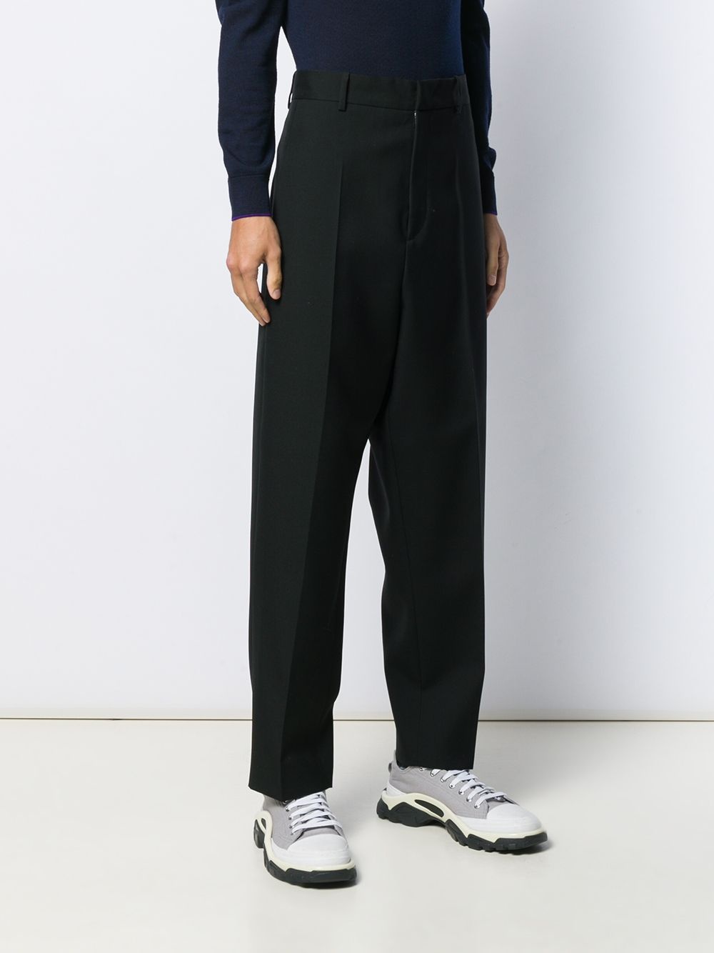 tailored straight trousers - 3