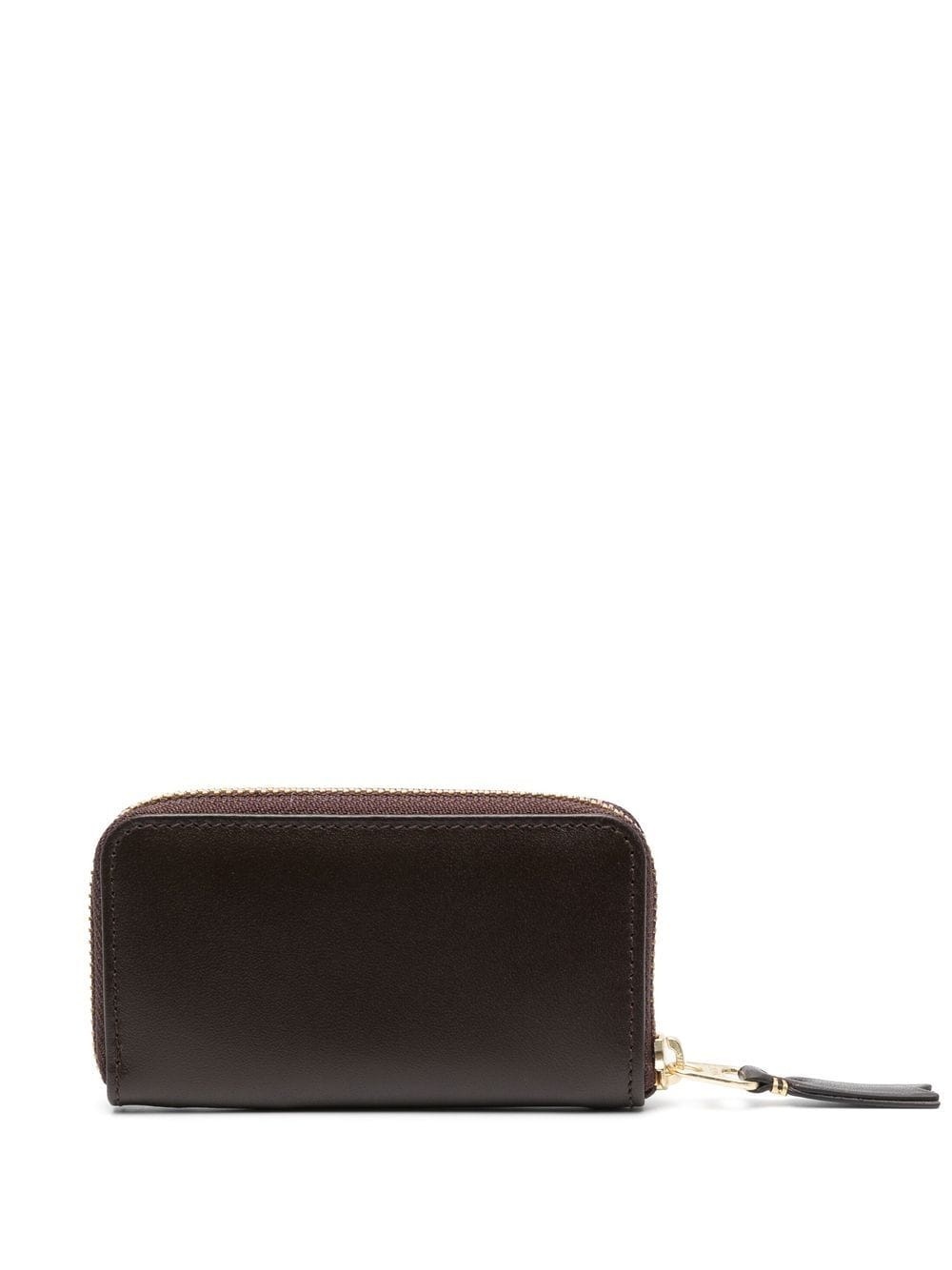 calf-leather zip wallet - 2
