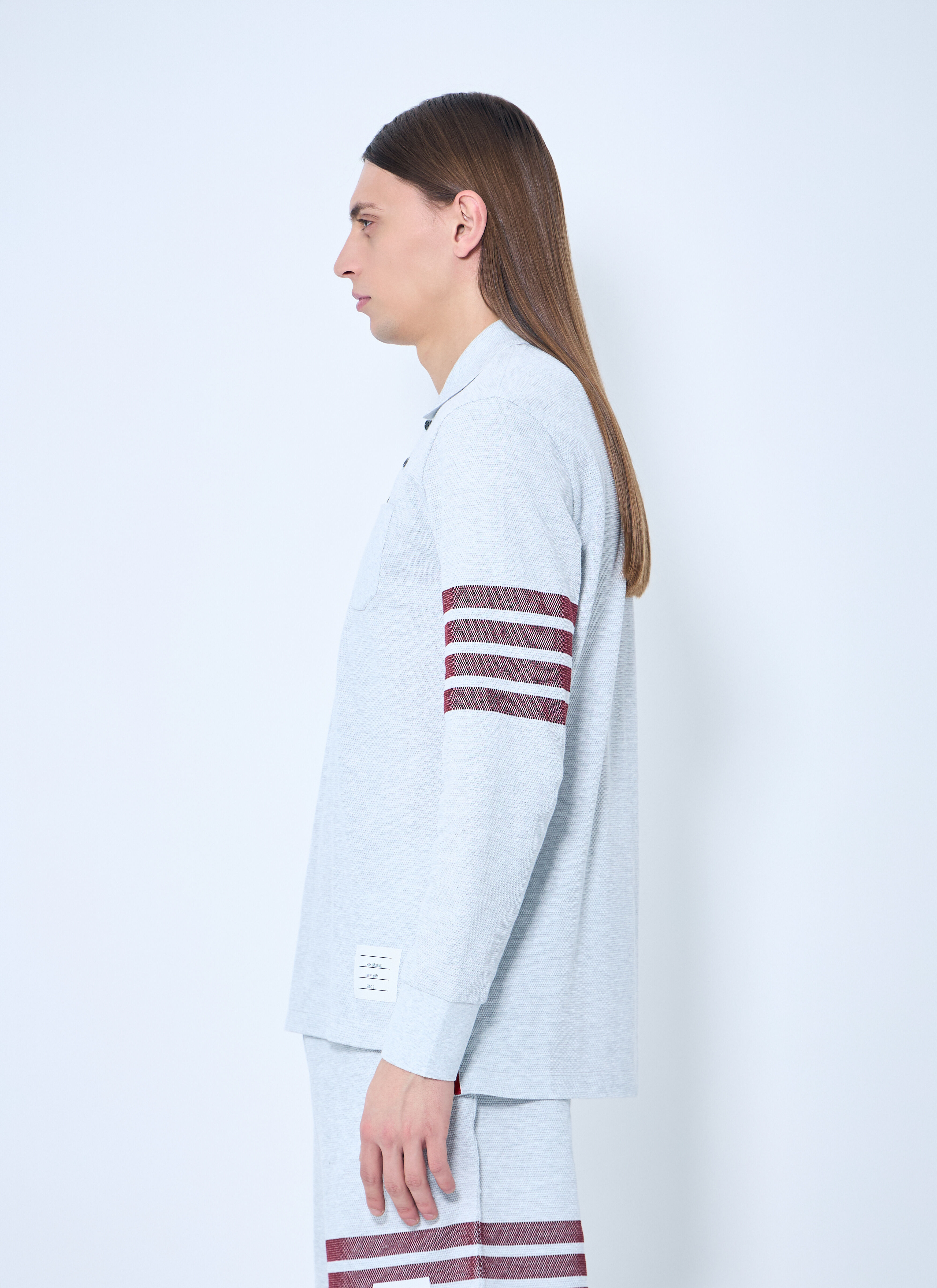 Four-Bar Polo Shirt - 3