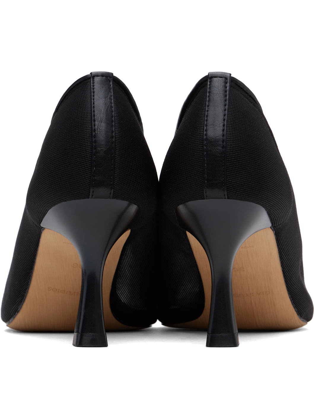 Black Marlene Heels - 2