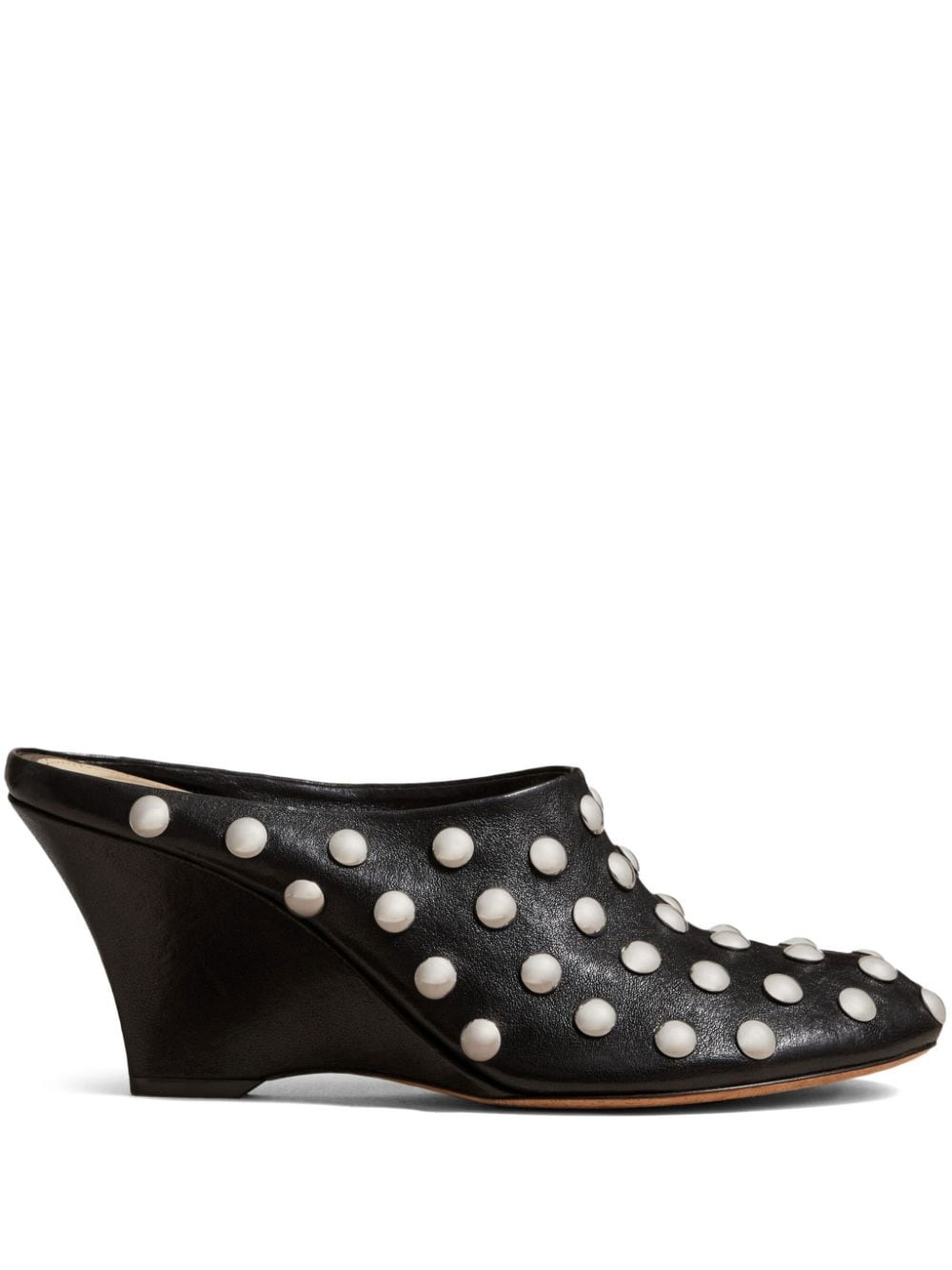 The Apollo stud-embellished mules - 1