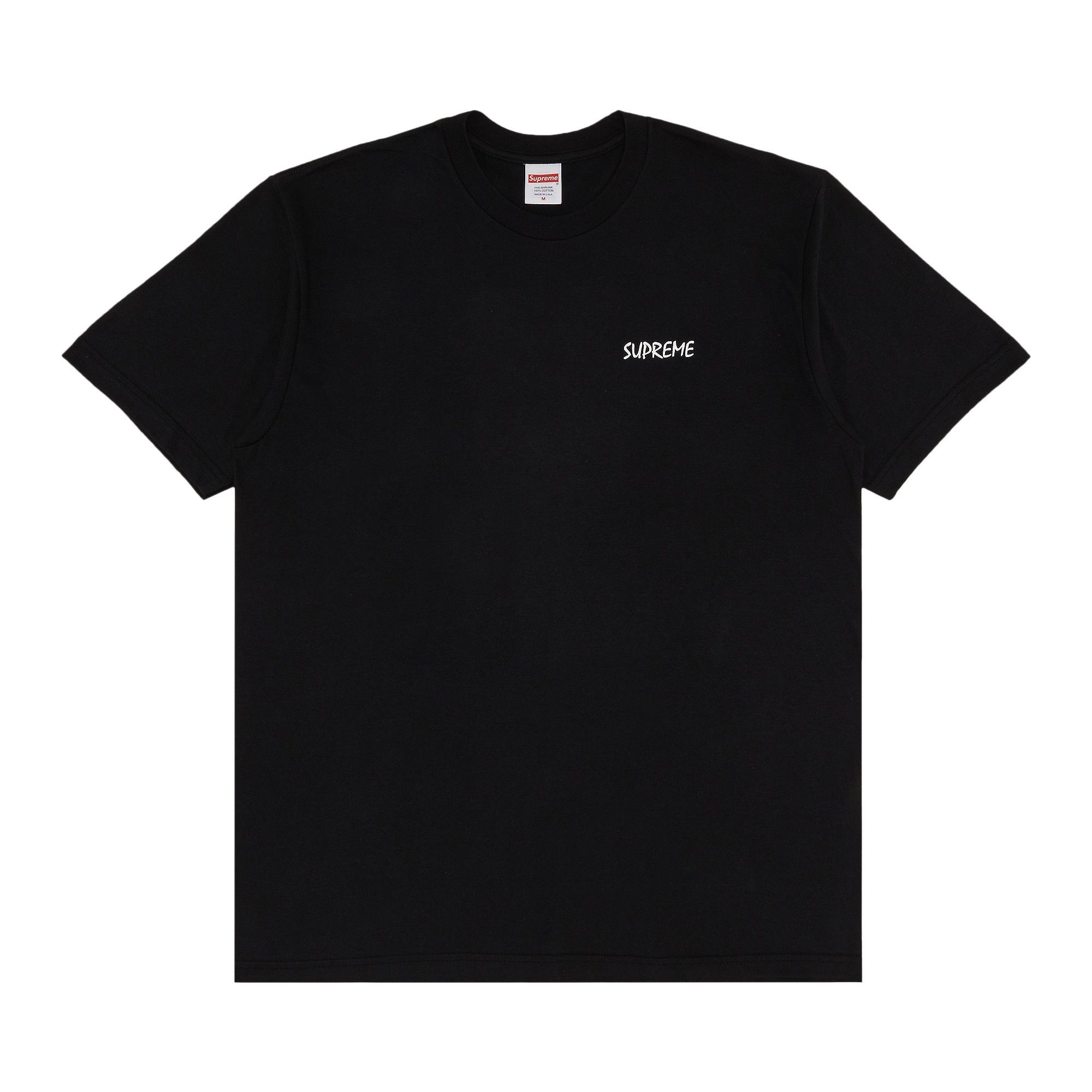 Supreme Black Cat Tee 'Black' - 1