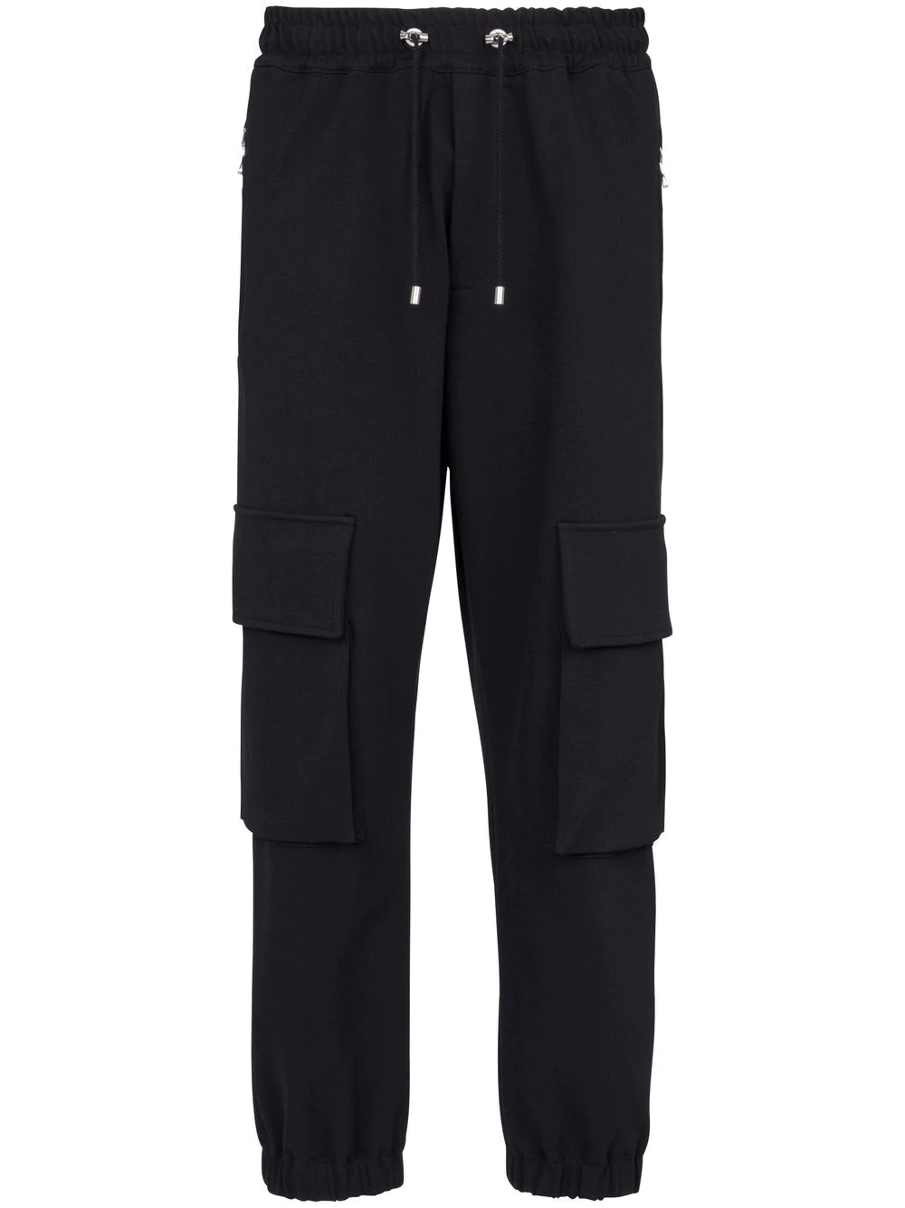 drawstring cargo trousers - 1