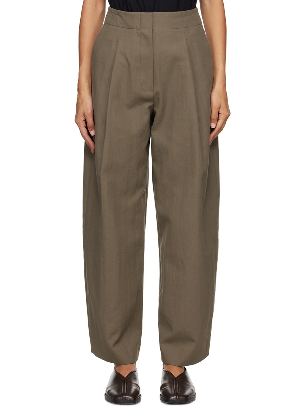 Taupe Ansell Trousers - 1