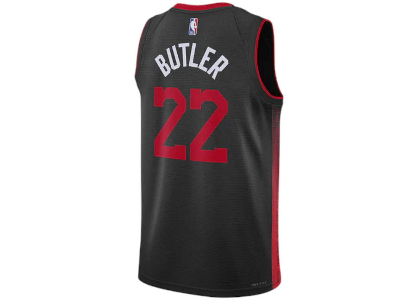 Nike NBA Miami Heat Jimmy Butler Dri-Fit City Edition 23/24 Swingman Jersey Black - 2